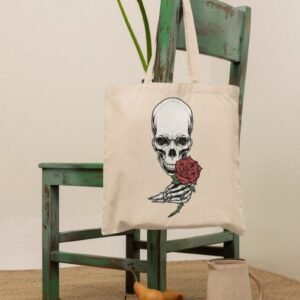 Calavera. Rosa.