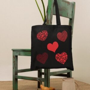 Corazones rojos.