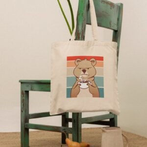 Oso con café.