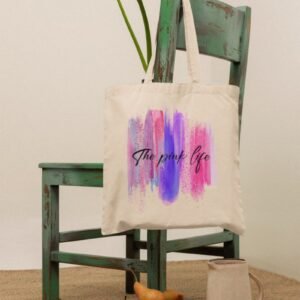 Trazos multicolor. Frase.