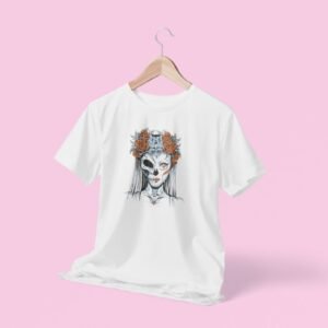Cabeza media calavera.