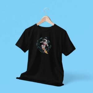 Astronauta surf.