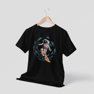 Astronauta surf.