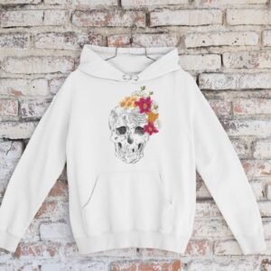 Calavera flores.