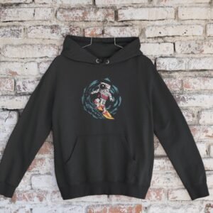 Astronauta surf.
