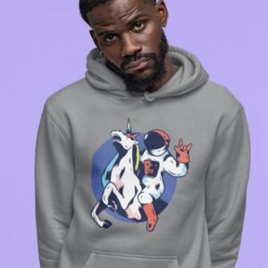 Astronauta unicornio.