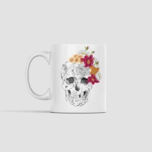 Calavera flores